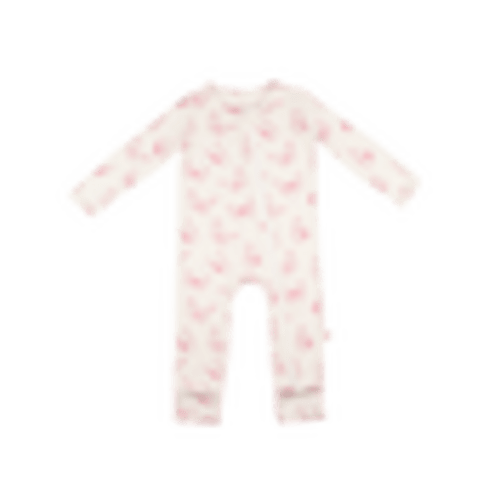 Zippered Romper (Butterfly Kisses) – Snuggle & Slumber