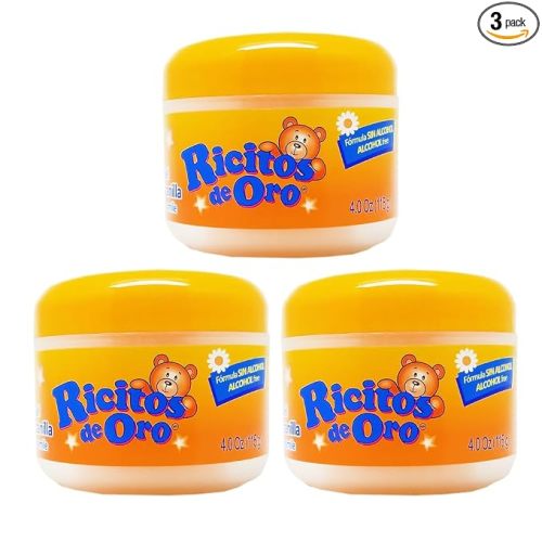 Ricitos de Oro Chamomile Hair Gel | Alcohol-Free | 4.05 oz | 3-Pack