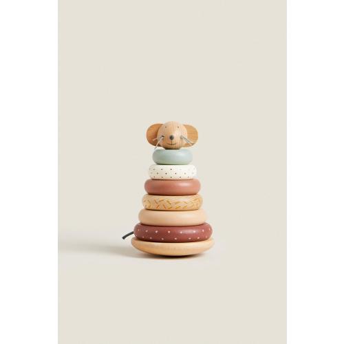 KIDS’ MOUSE BLOCK TOY - Multicolored | ZARA United States