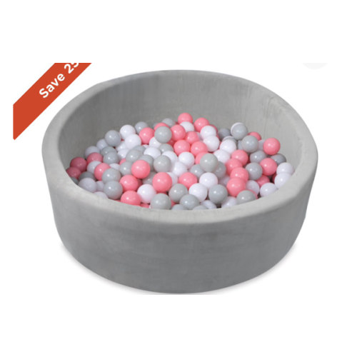 Kids' Ball Pit for Home with 200 Balls | Pink