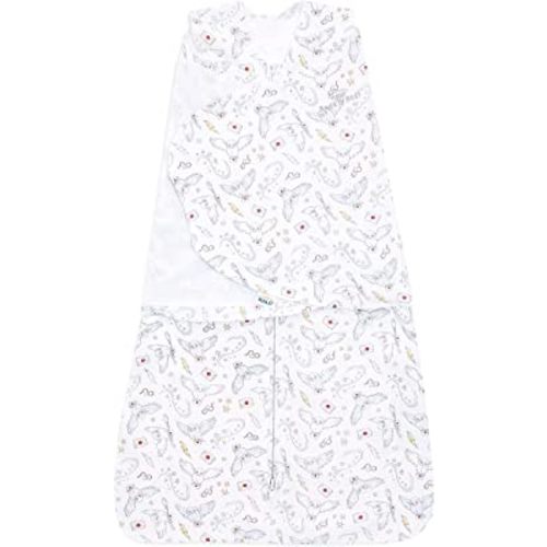 HALO 100% Cotton Sleepsack Swaddle, Hedwig, SMALL 3-6 Months