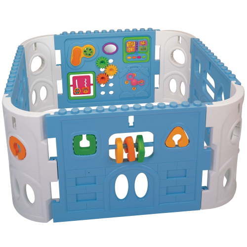 Interactive Baby Center, Enclosed Baby Center that Keeps Baby Safe While Leraning, Ages 1+