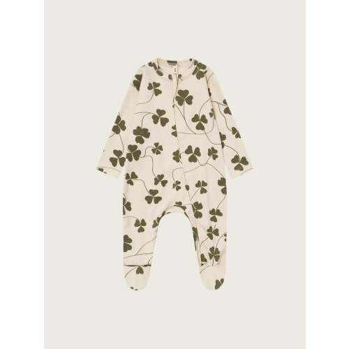 Clover Zip Sleepsuit ~ Organic Zoo
