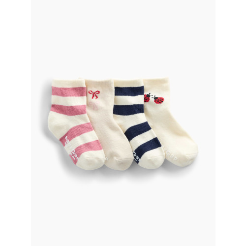Baby & Toddler Crew Socks (4-Pack)