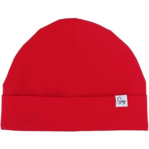 Jersey Beanie Hat for Newborn Baby Boys Girls Silky Satin Lined Hats Bonnet Toddler Infant Little Kids Beanies Caps