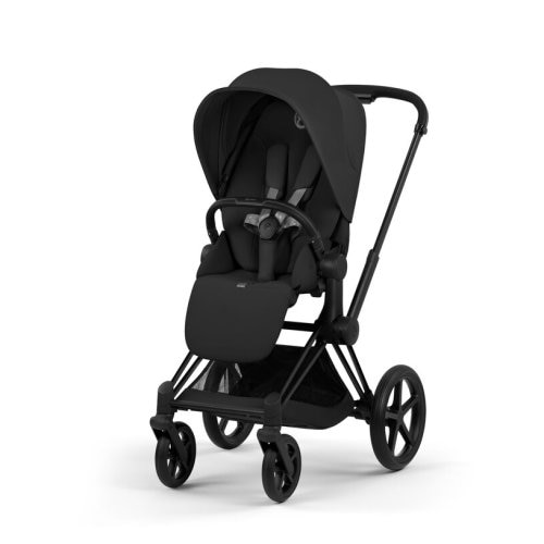 CYBEX Priam Bundle - Sepia Black (Matt Black Frame)