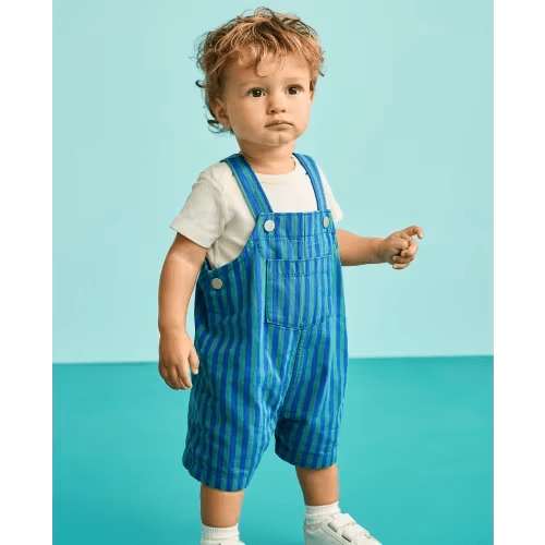 Baby Canvas Shortalls