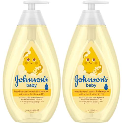 Johnson's Head-to-Toe Tear-Free Baby Wash & Shampoo Hypoallergenic 27. – Absolutely Cutely