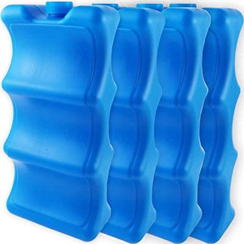 GXXMEI 4PCS Reusable Ice Packs for Breastmilk Storage, Bottle Ice Packs for Breastfeeding Working Mom