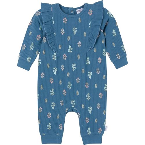 Gerber Baby Girls' Baby Girls' Ruffle-edge Romper