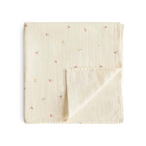 Organic Cotton Mushie Baby Muslin Swaddle Blanket