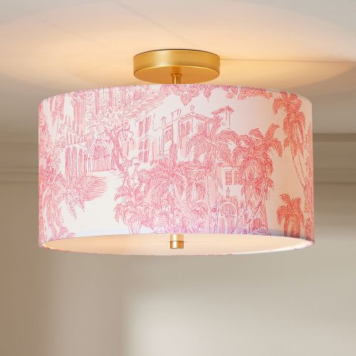 Lilly Pulitzer Printed Flush Mount (16")