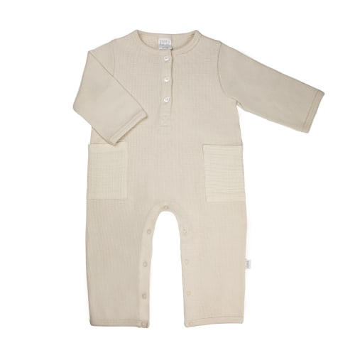 Boys Waffle Romper (Fall Holiday Collection 2025)