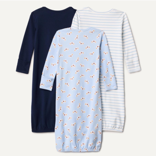 Amazon Essentials Unisex-Baby Long Sleeve Sleeper Cotton Gown