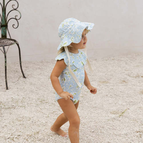 Petal Swimsuit · Hydrangea | Baby & Girls Swimsuits | Girls Bikinis | Luxury Swimsuits & Bikinis For Girls & Baby – Petit Playa