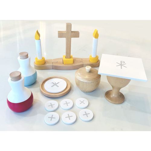 Wooden Mass Kit Play Set