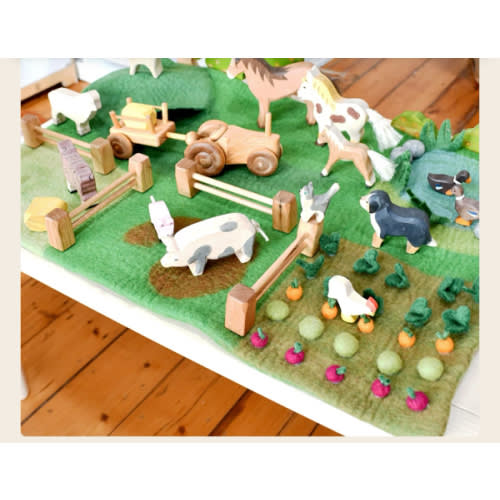 Large Farm Play Mat Playscape