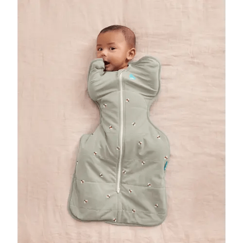 Swaddle Up™ 2.5 TOG - Medium - Olive Bees