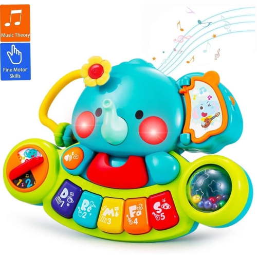 Baby Toys 6-12 Months, Musical Sensory Toy for Toddler 1 Year Old Boy Girls Christmase Stocking Stuffer