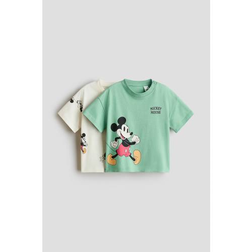 2-PACK PRINTED T-SHIRTS