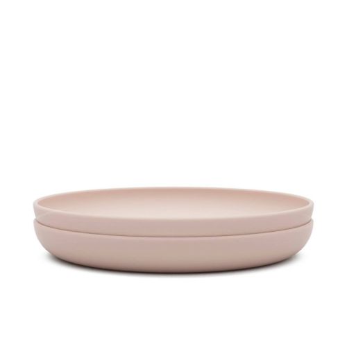 Lalo 2pc Silicone Dining Plates