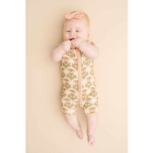 Timeless Petals Bamboo Short Romper