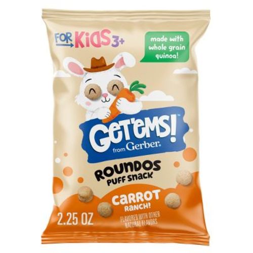 Get'ems! from Gerber Roundos Puffs Kids Snacks - Carrot Ranch
