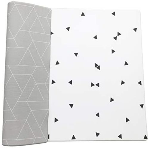 Ofie Mat by Little Bot, Soft Baby Play mat, Reversible Foam Floor mat, Waterproof, 6.5 ft x 4.5 ft, Durable and Non-Toxic (Zen line, Large)