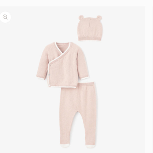 Blush Cashmere Baby Layette Set – Elegant Baby