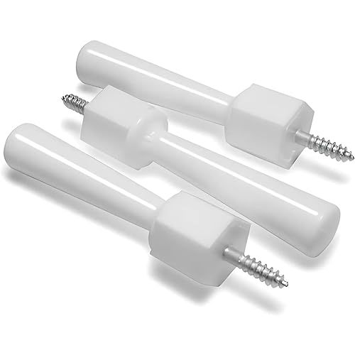 Mommys Helper Pack of 3 Soft Jamb Door Stops Blister, White