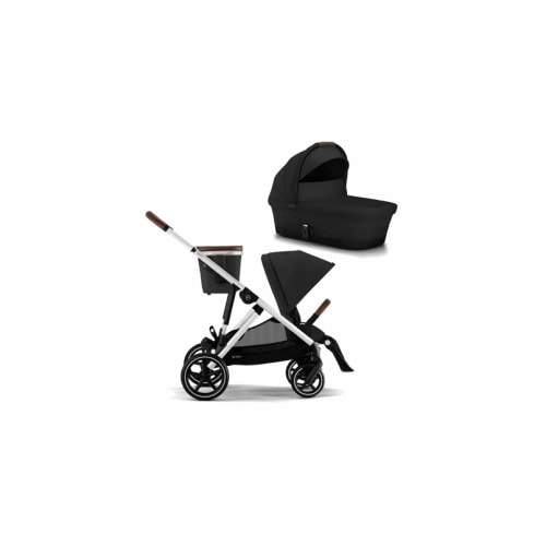 Buy Cybex Gazelle S Stroller & Cot Moon Black Bundle at Well.ca | Free Shipping $35+ in Canada