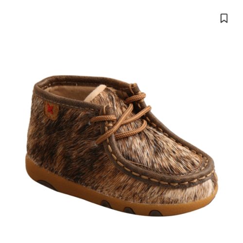 Twisted X Infant Girls' Brindle Chukka Driving Mocs
