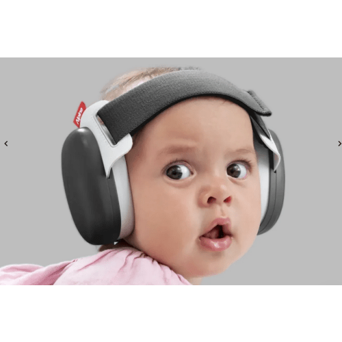 Muffy Baby Comfort Baby Ear Protection | Alpine, Black