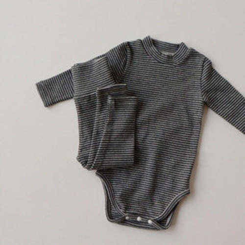 Long Sleeved Striped Loungewear Set – Teeny Mini Me