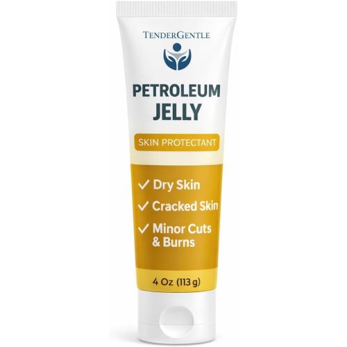 White Petroleum Jelly for Baby and Adults - 4 oz