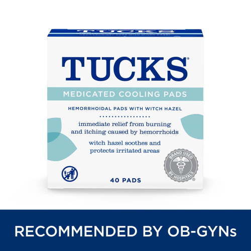 Tucks Medicated Cooling Pads 40 Count