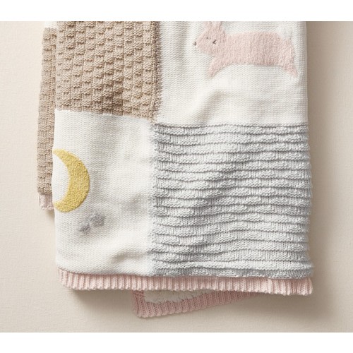 Oversized Heirloom Animals Baby Blanket Collection