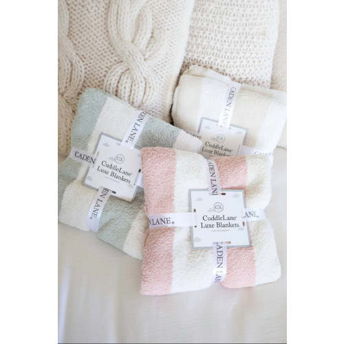 CuddleLane™ Luxe Blankets | Stripe