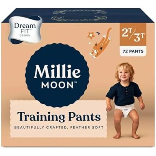 Millie Moon Training Pants, (Size 2T-3T 72 Count)