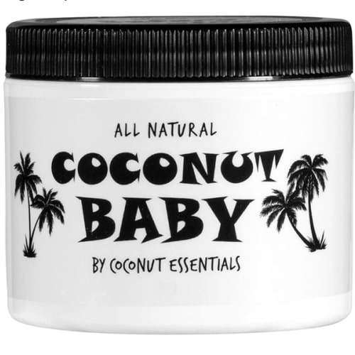 Coconut Baby Oil for Hair & Skin Care, Natural & Organic, Coconut Oil for Cradle Cap, Eczema, Infant Scalp Relief, Hair Oil for Curly Hair - Newborn Moisturizer for Sensitive Skin, Unscented - 2 fl oz