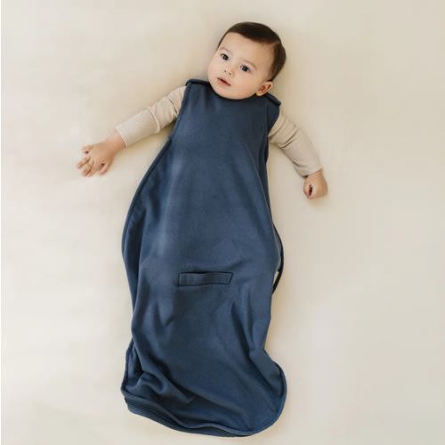 4 Season® Ultimate Baby Sleep Bag, Merino Wool & Organic Cotton, Indigo