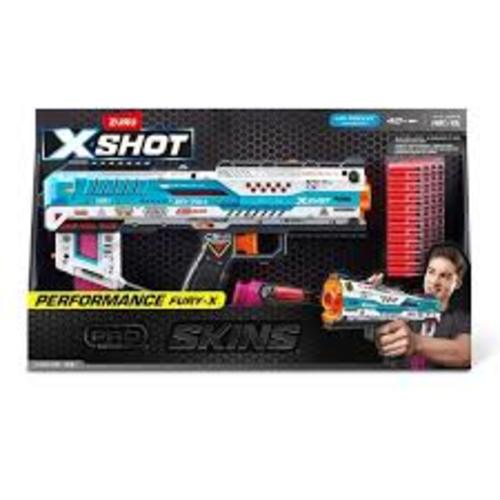 XSHOT SKINS Pro Series Fury-X by ZURU with 40 Darts, Air ...