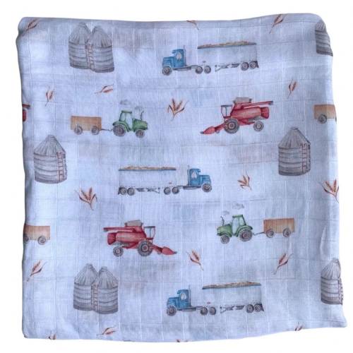 Farm Kid Baby Swaddle