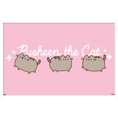 Pusheen - Pusheen The Cat Wall Poster, 14.725" x 22.375" Framed