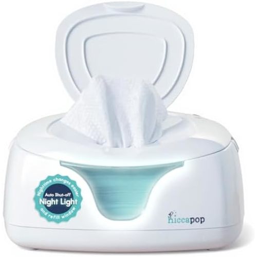 Hiccapop Baby Wipe Warmer and Wipes Dispenser, Diaper Wipe Warmer, White