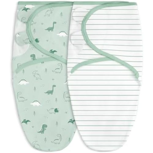 Baby Swaddle Blanket, 0-3 Months, Cotton Arm-in Sleep Sack, Wearable Blankets Wrap for Newborn Infant