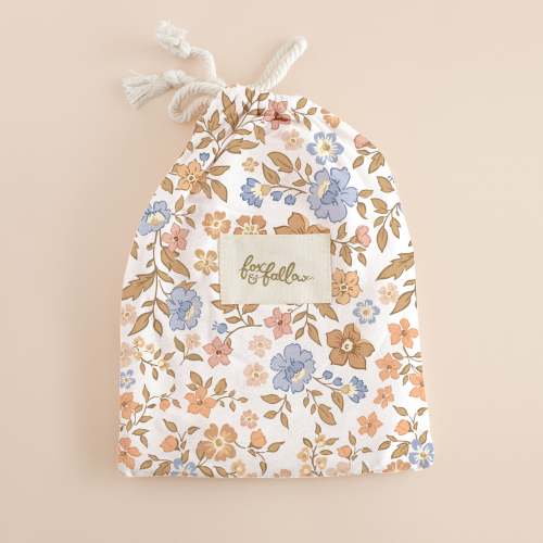 Broderie Organic Fitted Cot Sheet