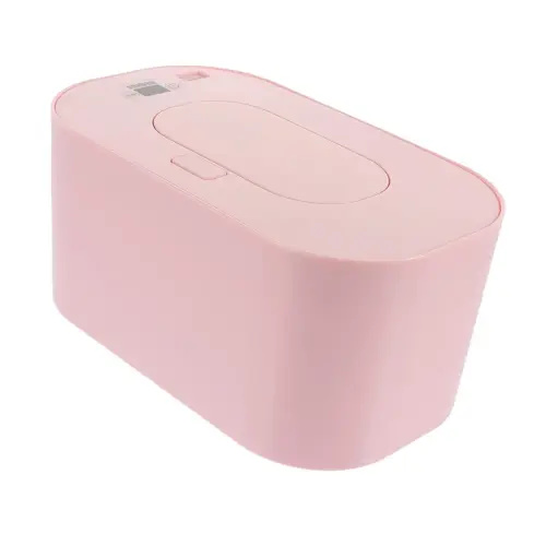 Toyvian 1 Set Warmer Box of Wipes for Babies Portable Wipes Heating Wipes Machine Wipes Heating Machine Wet Tissue Machine Baby Charge Pink Polypropylene (pp Warmer