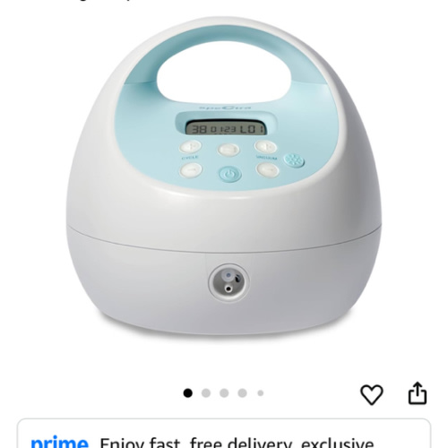 Spectra - S1 Plus Electric Breast Milk Pump for Baby Feeding - Convenient Breast Feeding Support