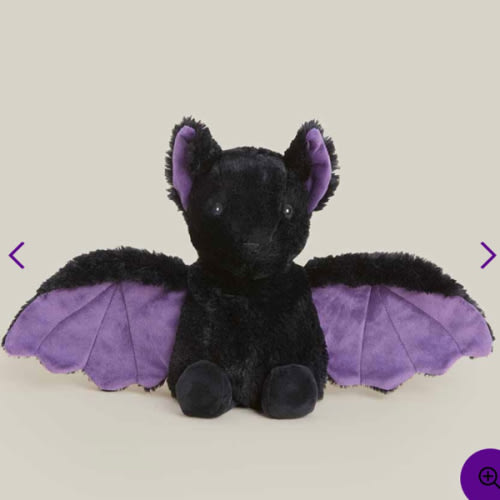 Purple Wing Bat Warmies
